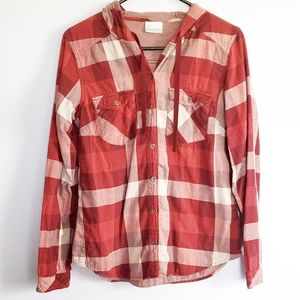 Columbia Times Two Hooded Long Sleeve Plaid